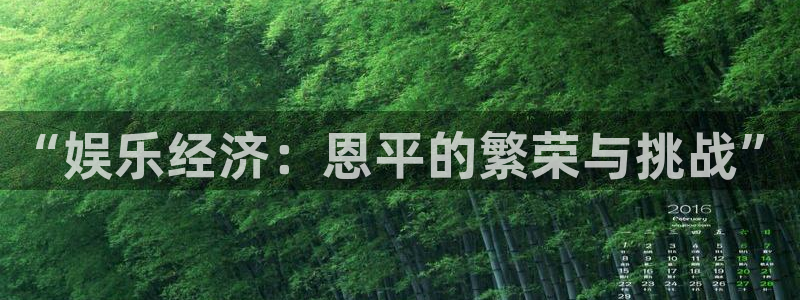 风暴娱乐登录入口：“娱乐经济：恩平的繁荣与挑战”